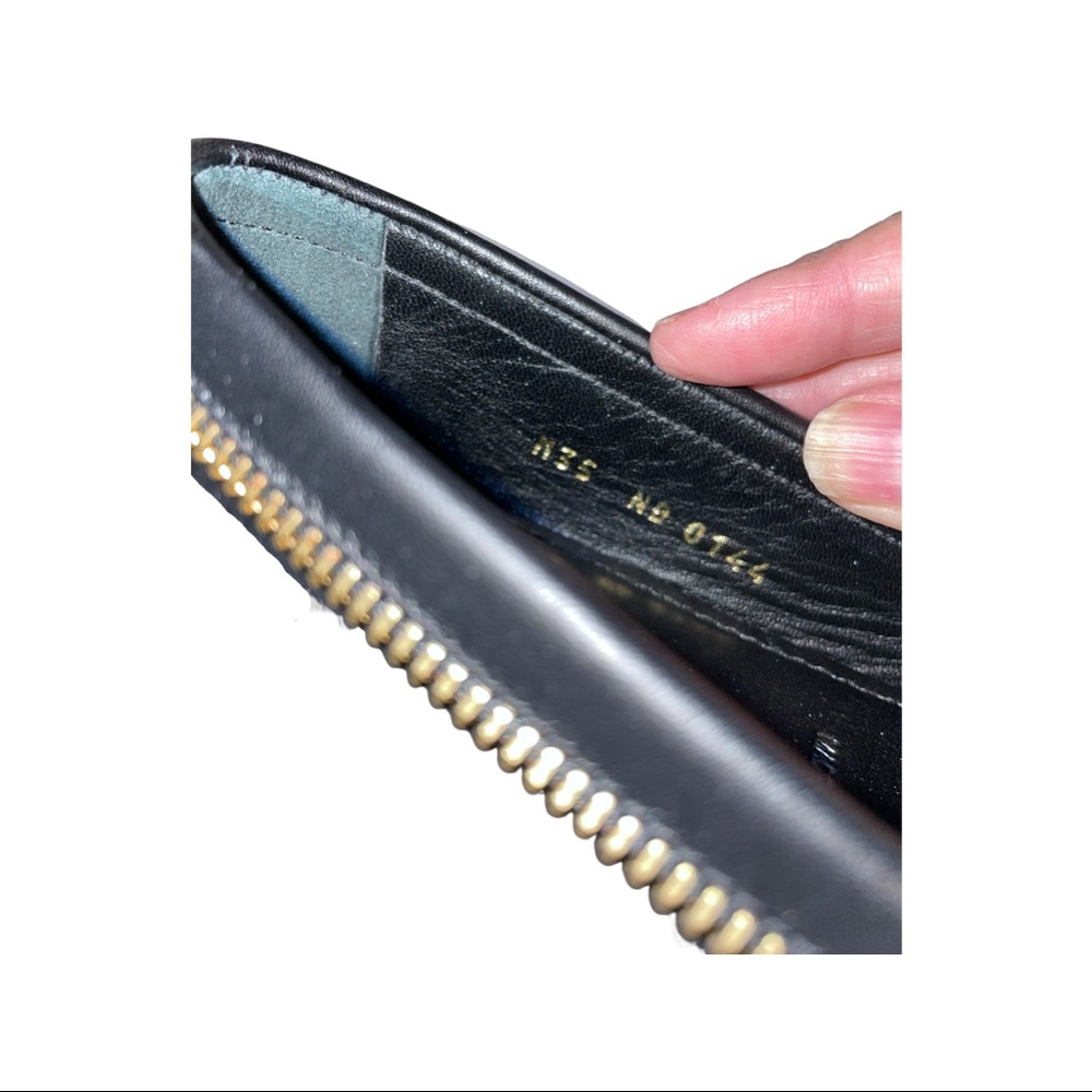 Authentic Louis Vuitton black loafers with gold 5 - Picture 15 of 16